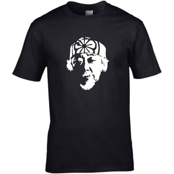t-shirt Mr Miyagi Karate Kid 80s Movie Black T-Shirt mens，black，women，funny，journey，Crew Neck, Short Sleeve,custom clothing patterns.gift