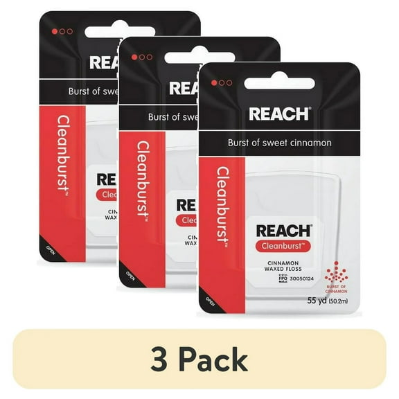 (3 pack) REACH CLEANBURST CINNAMON 55YD