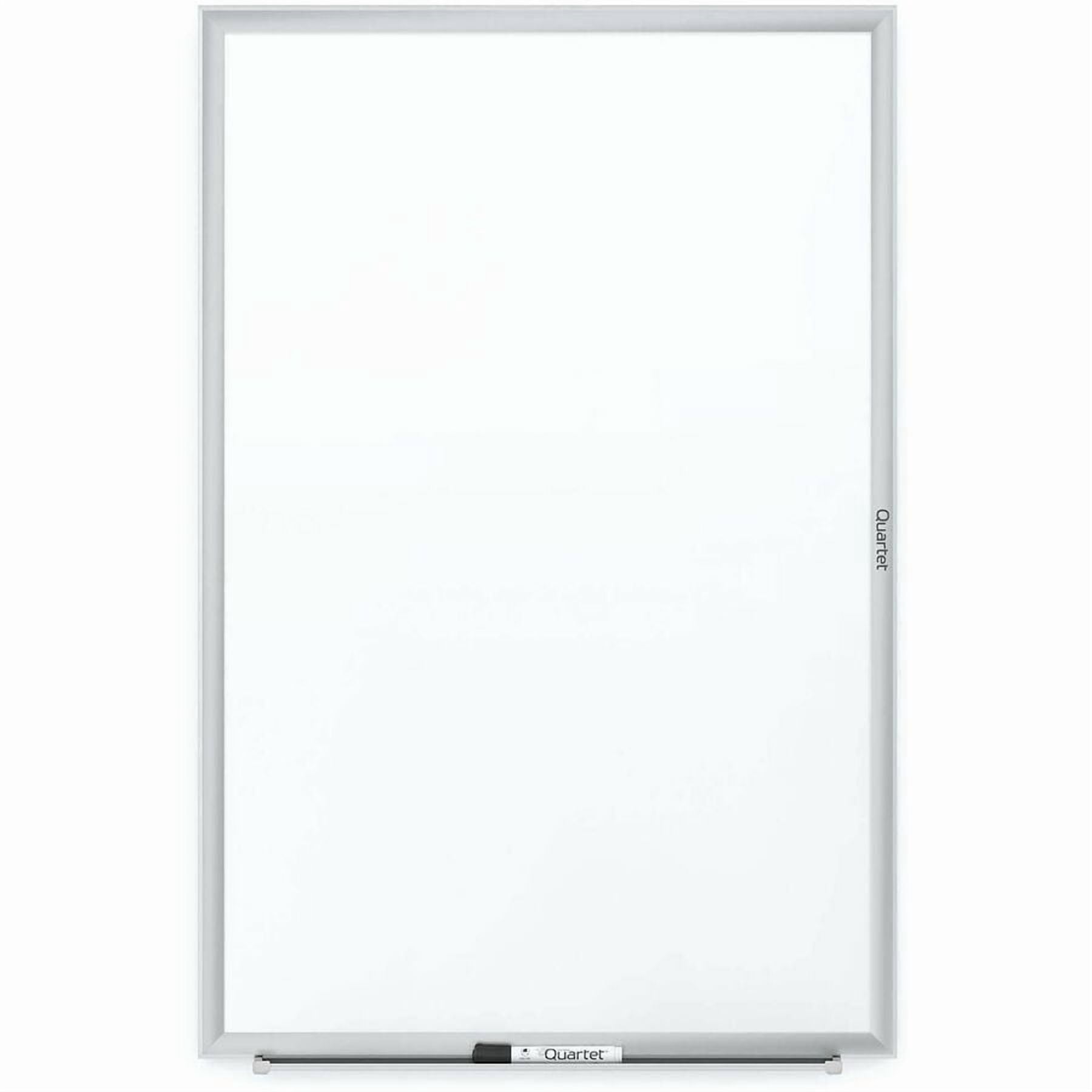Quartet Classic Total Erase Dry-Erase Board, 24" x 18" (2' x 1.5'), Silver Aluminum Frame