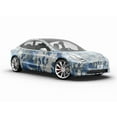 thumbnail image 6 of Rwraps Blue Camouflage Spruce Multicam Gloss Vinyl Film Wrap 59in x 29ft Vinyl Vehicle Car Film, 6 of 9