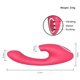 thumbnail image 3 of Vibrador de conejo con punto G para clítoris, masajeador estimulador de pezón vaginal y clítoris de dedo de alta frecuencia con 10 modos de vibración intensa, consolador de silicona, juguete sexual pa, 3 of 8