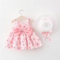 thumbnail image 2 of Ruyang 7-8 Girls Clothes Girls's Skirt Spring Summer and Autumn Big Bow Chest Baby Girl Dress, 2 of 9