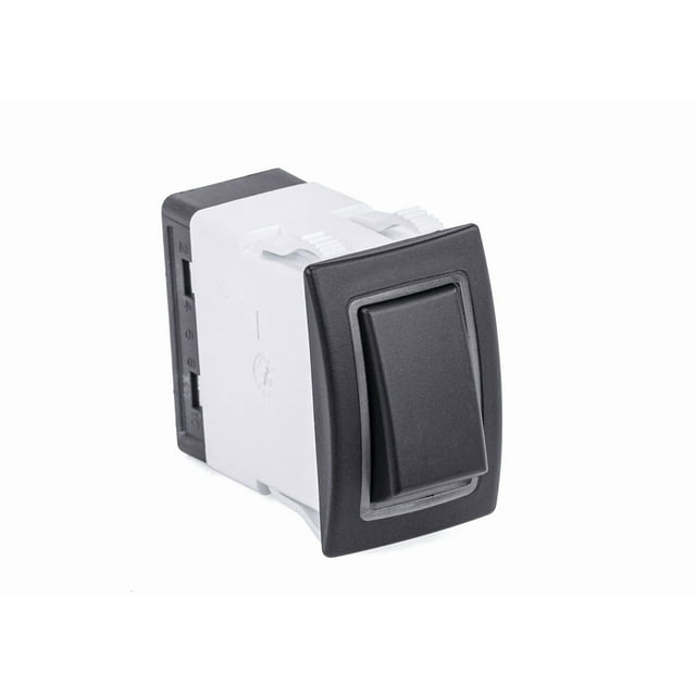 Sierra Marine Multi Purpose Switch RK40610B Marine Series; 12 Volt DC; 20 Amp; Rocker Switch; Rectangular; Blue Illuminated; Black; Single Pole Single Throw SPST