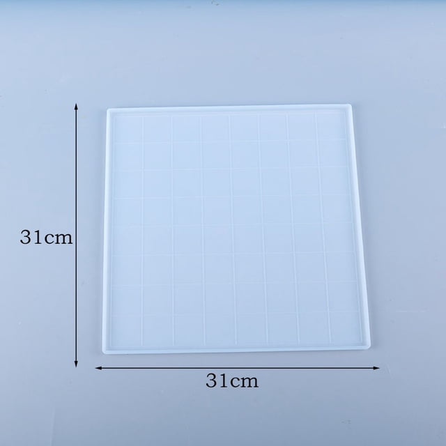 SPRING Chess Kit Epoxy Resin Silicone Molds for Crafting International Chess Set Large chessboard