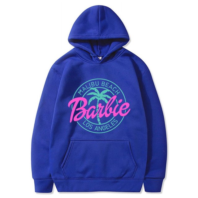 Barbie Let S Go Motif Imprimé Ebay Plus Sweat à Capuche en Polaire