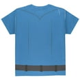 thumbnail image 2 of Halloween Patrol Blue Police Officer Costume All Over Youth T Shirt Multi YMD, 2 of 2