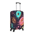 thumbnail image 3 of Haiem Donuts1 Luggage Cover Printed Suitcase Covers for Luggage Elastic Washable Suitcase Protector Fits 18-32 Inch Luggage-Small, 3 of 9