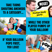 Poppin Panic Family Party Game 2-8 Players, by Lucky Egg