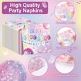 thumbnail image 4 of 96 Pcs In My Birthday Era Music Friendship Birthday Party Supplies Pink Singer Themed Disposable Tableware Set Serves 24, 4 of 7