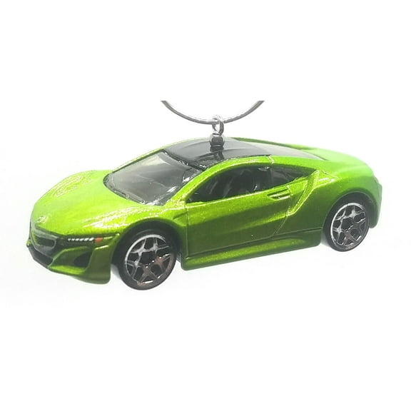 Christmas Ornament for 2017 Acura NSX Green/Black Roof