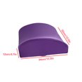 thumbnail image 4 of tredstone Coussin de Soutien Lombaire en Mousse avec Sangles Réglables pour Chaise de Bureau, Violet, 4 of 7