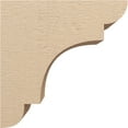 thumbnail image 3 of 11"W x 22"D x 22"H Classic New Brighton Rough Cedar Woodgrain TimberThane Corbel, Primed Tan, 3 of 6