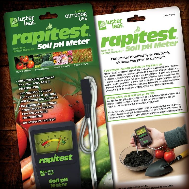 Luster Leaf Rapitest Electronic Soil Tester edu.svet.gob.gt