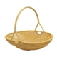thumbnail image 3 of Cesta de picnic tejida de polipropileno para exteriores, organizador para alimentos o artículos pequeños, ligera, resistente, con asa y multiusos. S, 3 of 8