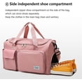 thumbnail image 3 of Gym Bag for Men with Shoes Compartment,28L Duffel Duffle Bag,Reusable Bag for Sports Travel Workout Yoga, 3 of 5