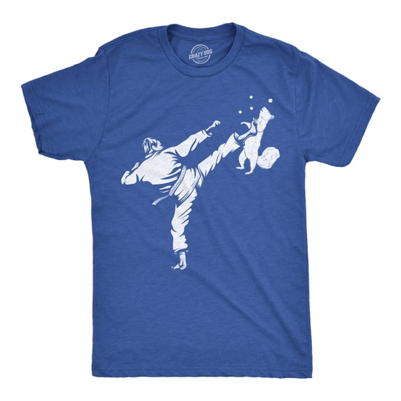 Mens Funny T Shirts Karate Kicked Squirrel Sarcastic Fighting Graphic Tee Graphic Tees