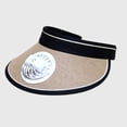 thumbnail image 5 of Hollow Out Fan Sun Hat for Women Wide Brim Breathable Summer Travel Cap, 5 of 5