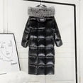 thumbnail image 2 of Women's Long Down Jacket Thickened Warm Winter Coat, 2 of 3