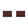 thumbnail image 1 of kurtrusly Sets de Table Tasse Bol Support Forme Carrée Style Simple Accessoires Ménagers Non Glissant Commodité Napperon Rouge 2Set, 1 of 6