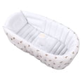 thumbnail image 1 of Bañera Inflable, Bañera Plegable Para Bebés para infantil, exquisito, Suave y Encantador Pvc Portátil para Sala de Estar para viajar, 1 of 7