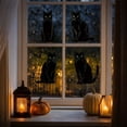 thumbnail image 5 of Halloween Cat Window Clings, Reusable Static Decals with Bats and Pumpkin Motifs for Glass Doors, Windows, Mirrors, Storefronts and Party Display Decor, 5 of 7