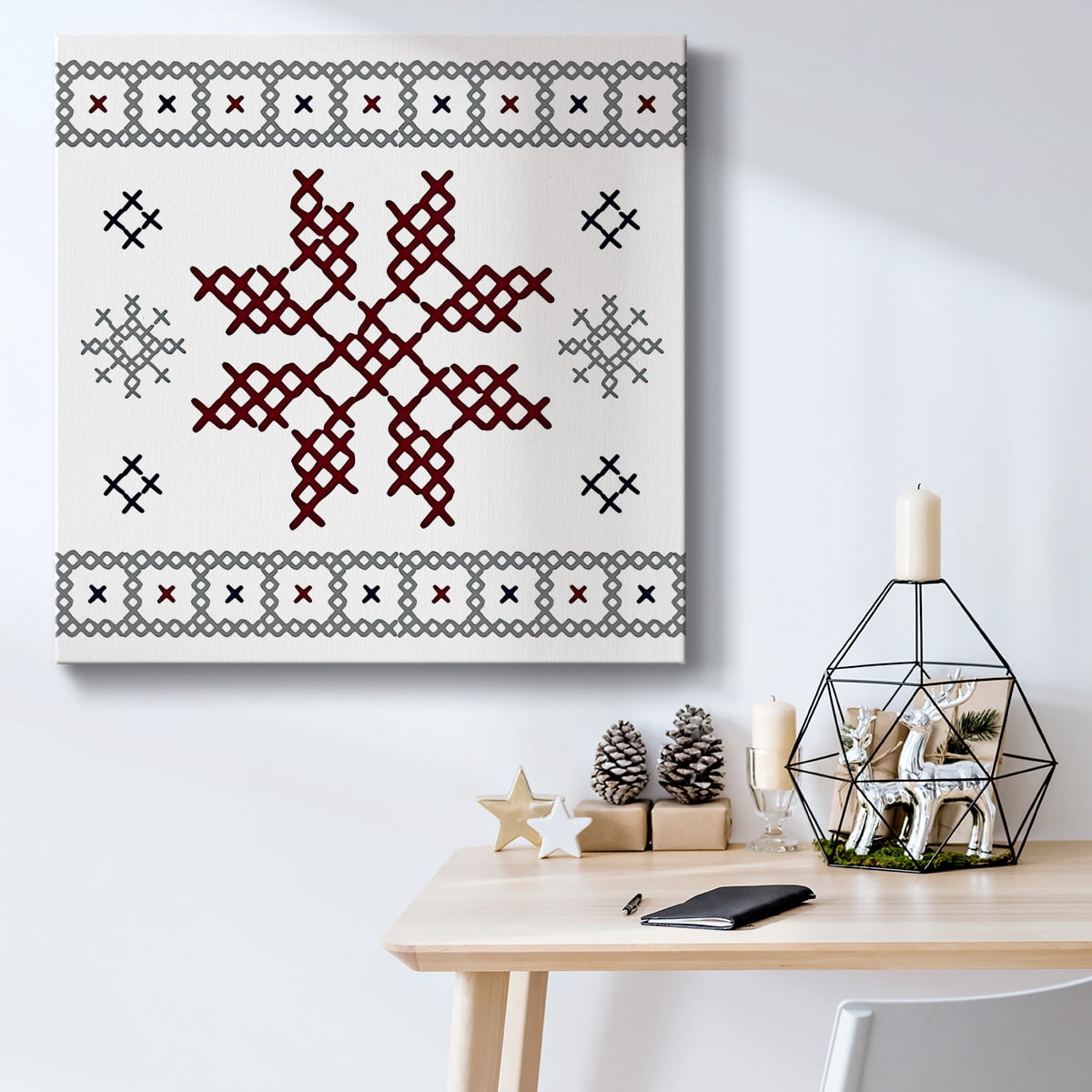 Snowflake Sweater- Gallery Wrapped Canvas