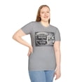 thumbnail image 2 of Steamboat Willie Vintage Worn Unisex Softstyle T-Shirt, 2 of 3