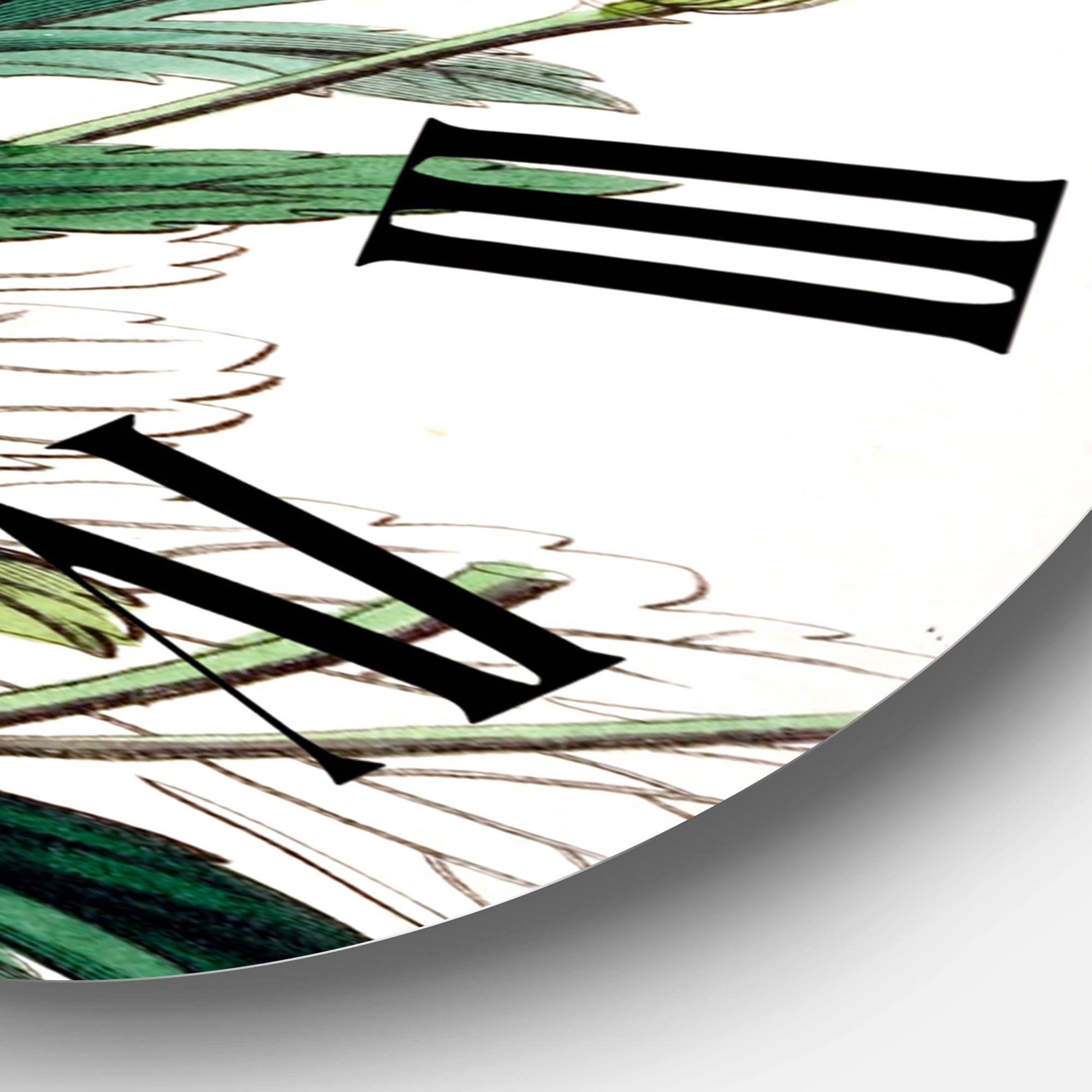 Designart 1 in Quartz Traditional Wall Clock
