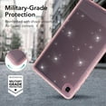 thumbnail image 5 of Case for Samsung Galaxy Tab A7 Lite 8.7" 2021 SM-T220/T225, Slim Lightweight Soft TPU Translucent Back Cover Military Grade Protection Tablet Case for Samsung Galaxy Tab A7 Lite 8.7" 2021, Pink, 5 of 8
