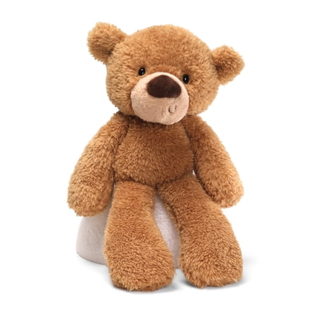 GUND Fuzzy Teddy Bear Stuffed Animal Plush, Beige, 13.5"