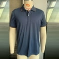 thumbnail image 3 of pstuiky camisetas de hombre, Blusa informal de manga corta con cuello vuelto y color liso para hombre camisetas de hombre m, 3 of 4