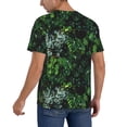thumbnail image 2 of Fotbe Lush Foliage Green Plant Baseball Jersey Shirt for Men and Women, Casual Short Sleeves Button Down T-Shirt-Large, 2 of 9