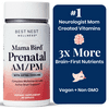 Best Nest Wellness Mama Bird AM/PM Prenatal Vitamins, Methylfolate, Organic, Vegan, 60 Ct