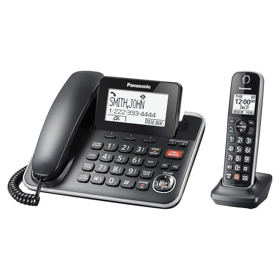 Teléfono Panasonic KX-TGF870B 1 ext Reacondicionado