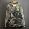 thumbnail image 4 of Attack on Titan Hoodies for Men Women, Unisex Anime Pullover Hooded with Pocket, Adults Long Sleeve Hooded Sweatshirt, S-6XL, 4 of 8