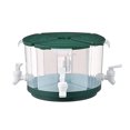 thumbnail image 2 of Hervidor De Agua Fría Dispensador de bebidas de hervidor frío para refrigerador de 5,5 l con grifo para beber (verde) Sywqhk Libre de BPA, 2 of 9