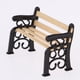 thumbnail image 5 of Miniatura Jardín Patio Muebles Metal Parque Banco Calle Lámpara Para 1/12 Dollhouse, 5 of 9