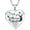 Moon & Back, variant on Love Heart Locket Necklace That Holds Pictures, Initial Alphabet A-Z Photo Lockets