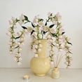 thumbnail image 6 of Realistic Imitation Lily of the Valley Hanging Garland, Cloth Flowers for Wedding & Ceiling Decor, Topliu, 6 of 6