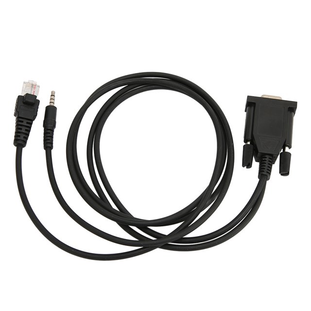 Cable de Programación de Walkie Talkie, 2 en 1 8 pin de enchufe y reproducir el cable de programación de ojón para vxr 5000 para vx 300 para vx 2r para ft 2500