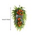 thumbnail image 3 of Corona de zanahorias orgánicas Coronas de primavera para la puerta principal Decoraciones navideñas Puerta Corona para la puerta principal, 3 of 7