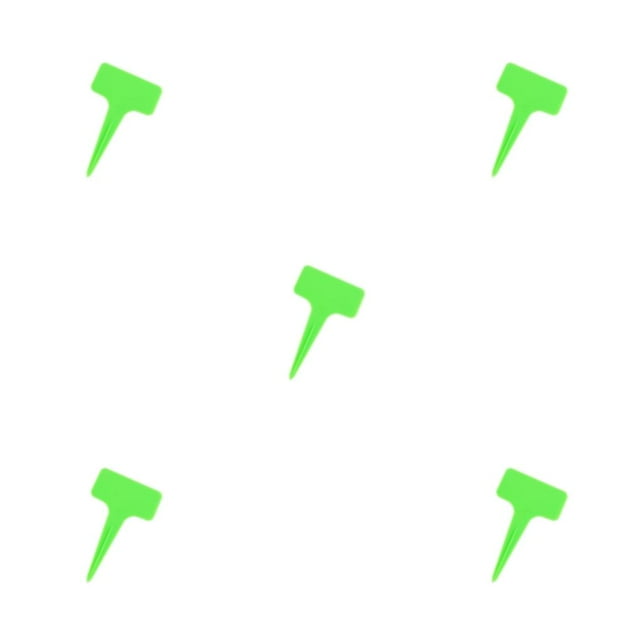 kurtrusly 50 Pieces Garden Labels Outdoor Indoor Backyard Classification Markers Fruit Trees Seedlings Plant Flowers Sign Tags Green 5Set