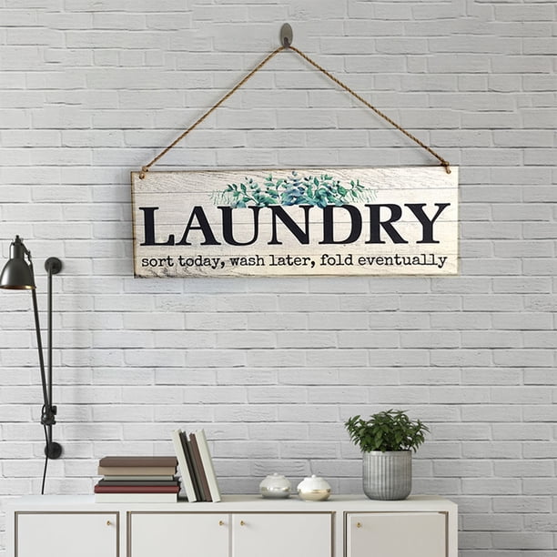 onlyliua Ofertas Del Día Etiqueta Colgante de Madera para Decoración de Pared Del Hogar.