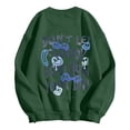 thumbnail image 4 of Mode Femme Décontractée Imprimé à Manches Longues Chandail à Capuchon Ample Col Rond Chandail à Capuchon Tricoté Chandails à Capuchon Femmes Plage Chandails à Capuchon Femmes Chandails à Capuchon Grande Taille Femmes 5x Sweat à Capuche Pelucheux pour Femmes Automne Top Chandails à Capuchon Femmes Chandails à Capuchon Fins, 4 of 4