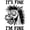 I'm Fine, variant on Ball Tatt Clover Two Pack Golf Ball Stamper Self-Inking with 32mm Hat Clip and Ball Marker