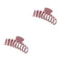 thumbnail image 4 of Qarigey Pinza para el pelo para ducha grande, pinza para el pelo, pinza para la cabeza trasera, tocado, Clip para el pelo roto, 1 ud. rosado 11cm 2piezas, 4 of 6