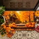 thumbnail image 5 of Felpudo con Diseño de Calabaza y Hojas de Arce Otoñales | Alfombra Decorativa para Entrada, Halloween y Acción de Gracias | Alfombra de Poliéster Suave para Baño, Cocina y Porche | Felpudo Lavable y, 5 of 6