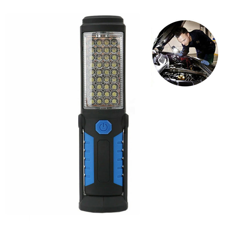 Helios Rechargeable 300 Lumen portable LED Flashlight Magnetic Work Light; 