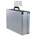 thumbnail image 4 of Thinsony 3 Sizes Available Aluminum Security Equipment Instrument Box 6 Rivet white 34.5*25*12CM, 4 of 6