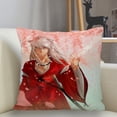 thumbnail image 3 of Musife custom inuyasha Funda De Almohada Decoración Del Hogar 45 * 45 Cm Cuadrada Cremallera Envío, 3 of 4